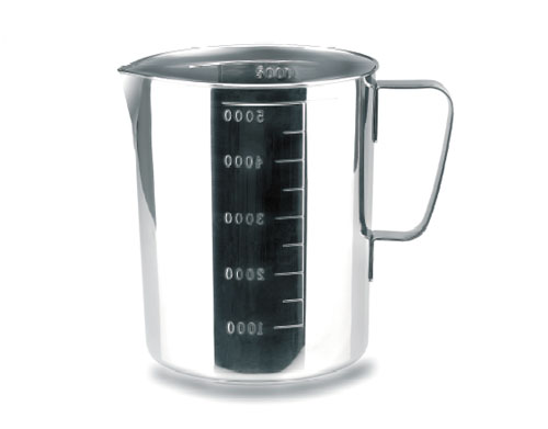 CANECA MEDIDORA 5L INOX